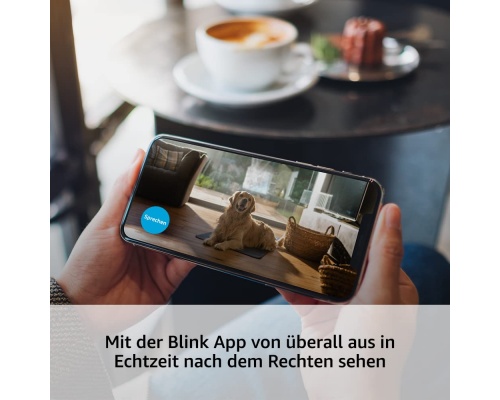  IP Wi-Fi Κάμερα 1080p Blink Mini Black πακέτο των 2