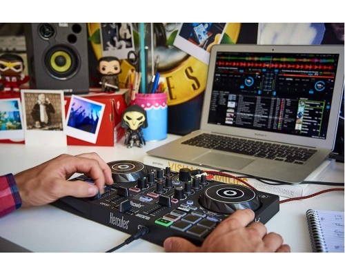 Hercules DJ Controller Inpulse 200 σε Μαύρο Χρώμα