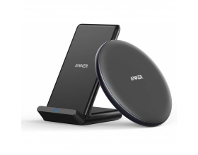 ANKER POWERWAVE II STAND WIRELESS CHARGER BLACK