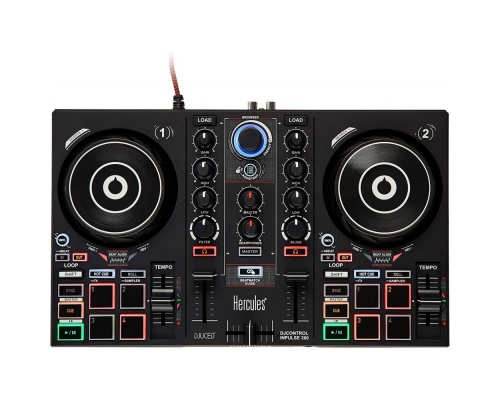 Hercules Πακέτο DJ DJing Starter Set Serato DJ Lite PC Mac σε Μαύρο Χρώμα