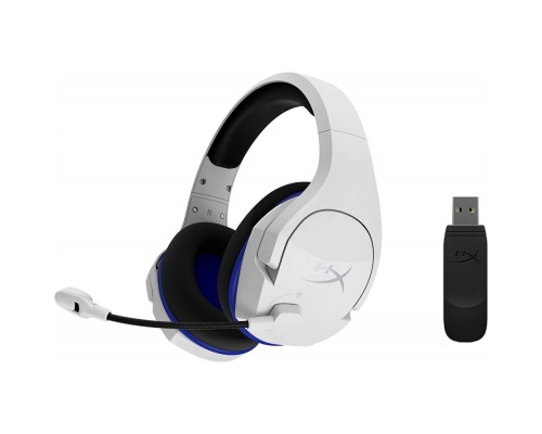 HyperX Cloud Stinger Core Ασύρματο Over Ear Gaming Headset με σύνδεση 3.5mm Λευκό