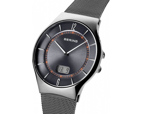 Bering 51640-078 Slim Radio Conrol Mens Watch 40mm 5ATM