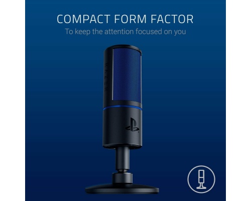 Razer Seiren X PS4 Edition Streaming Microphone 