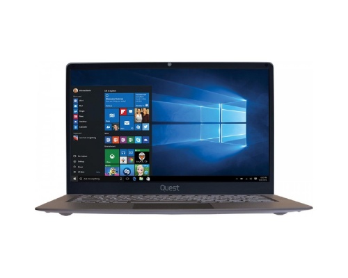 QUEST Slimbook Plus V 14" IPS FHD (Celeron Dual Core-N3350/4GB/64GB SSD/W10 Pro) (GR Keyboard)