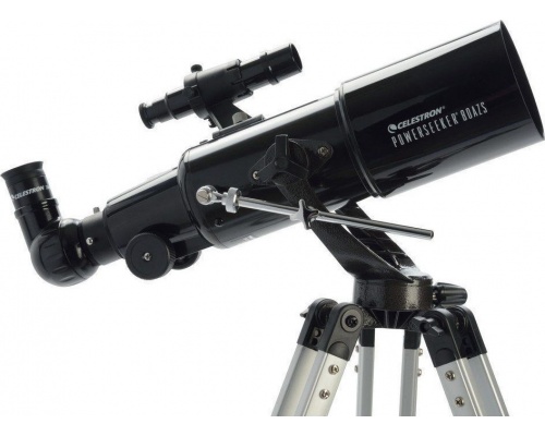 Celestron Powerseeker 80AZS Διοπτρικό Τηλεσκόπιο & δώρο φακός moon filter & βάση για smartphone