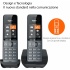 Gigaset Comfort 520 Duo Ασύρματο Τηλέφωνο με Aνοιχτή Aκρόαση Μαύρο