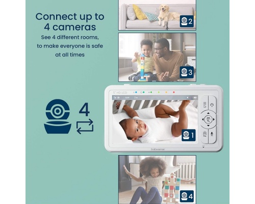 Babysense Baby monitor HDS2 2 Cameras