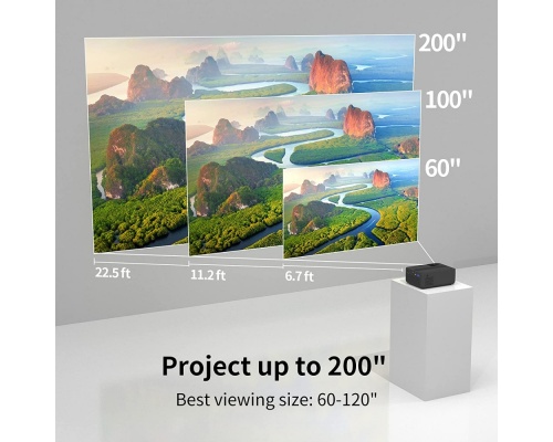 WEWATCH V10 Pro WiFi Projector