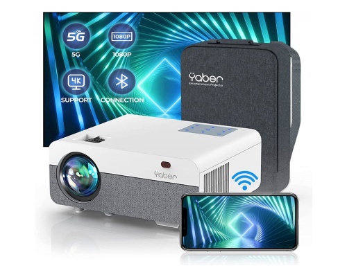 Yaber Y30 Full HD 1080P 9800 Lumens Projector 5G WiFi Bluetooth Projector 4K