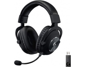 Logitech G Pro X Ασύρματο Over Ear Gaming Headset με σύνδεση USB