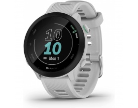 Garmin Forerunner 55 42mm Αδιάβροχο Smartwatch με Παλμογράφο (White) Garmin Forerunner 55 42mm Αδιάβροχο Smartwatch με Παλμογράφο (White)
