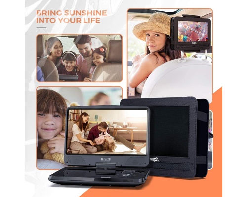 ieGeek 10,5" ΦΟΡΗΤΟ DVD PLAYER SUNPIN