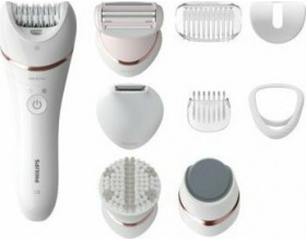 Philips Series 8000 Wet & Dry Σετ Αποτρίχωσης Epilator για Σώμα BRE740/10