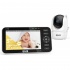 GHB Baby Monitor SM50B 5 ιντσών με Υπέρυθρη Κάμερα και λειτουργία Νανουρίσματος