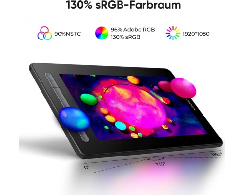 XP-Pen Artist 13 2nd Gen Γραφίδα Σχεδίασης με Όθονη FHD 13.3"