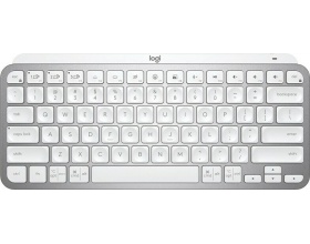Logitech MX Keys Mini Ασύρματο Bluetooth Πληκτρολόγιο Αγγλικό US Ασημί