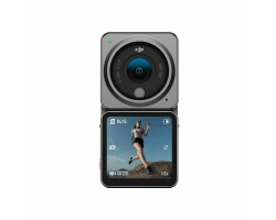 DJI Action 2 Dual-Screen Combo Action Camera 4K Ultra HD Υποβρύχια με WiFi Γκρι με Οθόνη 1.76"