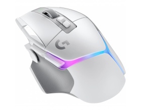 Logitech G502 X PLUS LIGHTSPEED Wireless RGB Gaming Mouse (White)