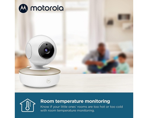 Motorola VM50G Wi-Fi HD Ενδοεπικοινωνία μωρού με έγχρωμο monitor LCD 5'' & κατευθυνόμενη κάμερα
