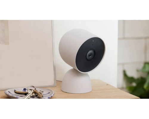 Google Nest Cam (indoor, wired) IP Κάμερα Παρακολούθησης Wi-Fi 1080p Full HD με Αμφίδρομη Επικοινωνία