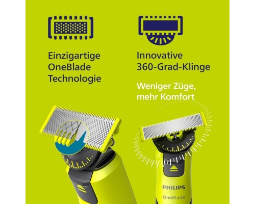 Philips OneBlade 360 QP4631/30 Ξυριστική Μηχανή Σώματος / Προσώπου Επαναφορτιζόμενη