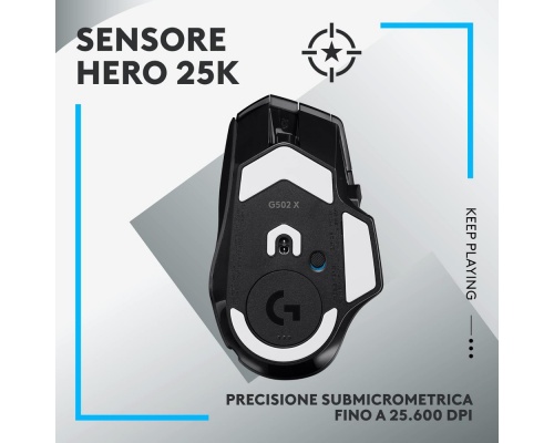 Logitech G502 X Lightspeed Ασύρματο Gaming Ποντίκι