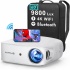 WiMiUS Κ7 1000 Lumens 5G WiFi Bluetooth 1080P Full HD Projector 4K 