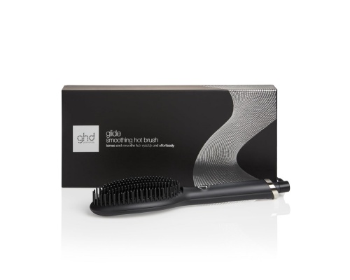 ghd glide Hot Ηλεκτρική Βούρτσα Κεραμική για Ίσιωμα 50W Μαύρη