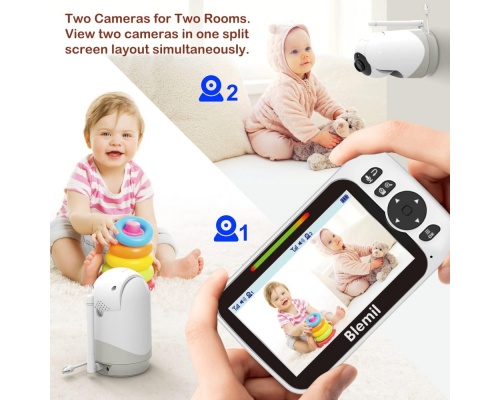 Babysense Baby monitor ‎BL9052-2 Kameras