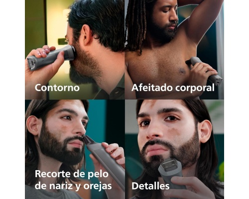 Philips Series 5000 Επαναφορτιζόμενη Κουρευτική Μηχανή Ασημί MG5950/15 Philips Series 5000 Επαναφορτιζόμενη Κουρευτική Μηχανή Ασημί MG5950/15