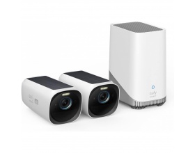 Eufy eufyCam 3 S330 Ολοκληρωμένο Σύστημα CCTV Wi-Fi με Control Hub και 2 Ασύρματες Κάμερες 8MP