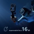 DJI Osmo Action 4 Essential Combo Action Camera 4K Ultra HD Υποβρύχια με WiFi Μαύρη με Οθόνη 2.25"