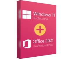 Microsoft Windows 11 Professional + Office 2021 Pro Plus 1 Licence Multi-Language σε Ηλεκτρονική άδεια Microsoft Windows 11 Professional + Office 2021 Pro Plus 1 Licence Multi-Language σε Ηλεκτρονική άδεια