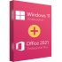 Microsoft Windows 11 Professional + Office 2021 Pro Plus 1 Licence Multi-Language σε Ηλεκτρονική άδεια