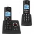 Alcatel F530 Ασύρματο Τηλέφωνο Duo με Aνοιχτή Aκρόαση Black