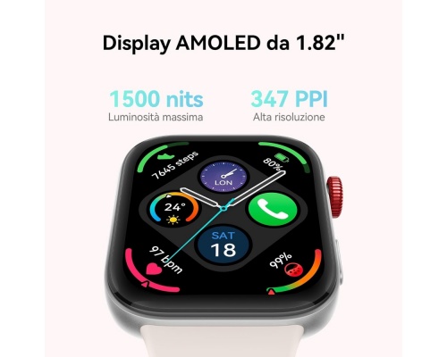Huawei Watch Fit 3 Aluminium 43mm Αδιάβροχο με Παλμογράφο (Μαύρο)