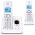Alcatel F530 Ασύρματο Τηλέφωνο Duo με Aνοιχτή Aκρόαση Λευκό