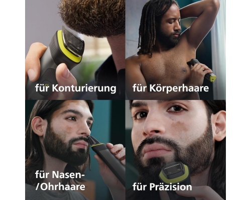 Philips Multigroom Επαναφορτιζόμενη Κουρευτική Μηχανή Γκρι MG7950/15 Philips Multigroom Επαναφορτιζόμενη Κουρευτική Μηχανή Γκρι MG7950/15