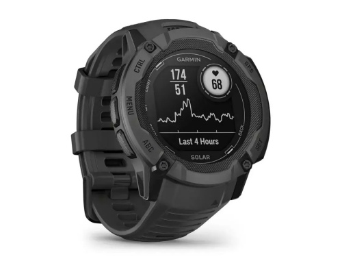 Garmin Instinct 2X Solar 50mm Αδιάβροχο Smartwatch με Παλμογράφο (Graphite) Garmin Instinct 2X Solar 50mm Αδιάβροχο Smartwatch με Παλμογράφο (Graphite)