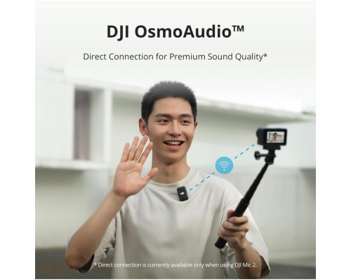 DJI Osmo Action 4 Essential Combo Action Camera 4K Ultra HD Υποβρύχια με WiFi Μαύρη με Οθόνη 2.25"
