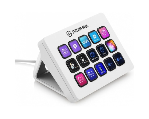 Elgato Stream Deck MK.2 15 Buttons Λευκό 20GBA9901
