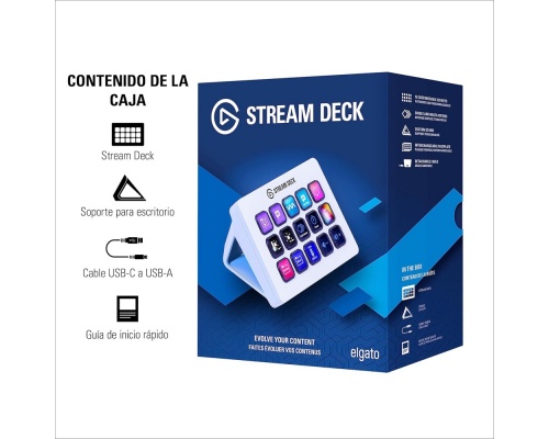 Elgato Stream Deck MK.2 15 Buttons Λευκό 20GBA9901