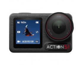 DJI Osmo Action 5 Pro Standard Combo Action Camera 8K Υποβρύχια με Οθόνη Αφής 2.5" και Wi-Fi Μαύρη