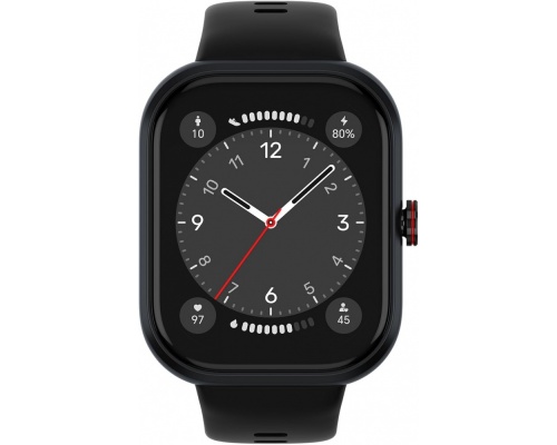 Honor Choice Αδιάβροχο Smartwatch με Παλμογράφο (Μαύρο)