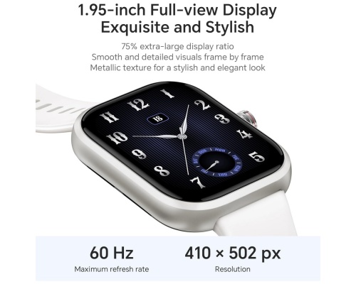 Honor Choice Αδιάβροχο Smartwatch με Παλμογράφο (Μαύρο)