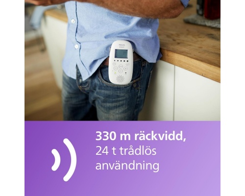 PHILIPS Avent SCD 733/26 Ενδοεπικοινωνία Μωρού Με Ήχο 0030466 - 0030466