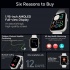 Honor Choice Αδιάβροχο Smartwatch με Παλμογράφο (Μαύρο)
