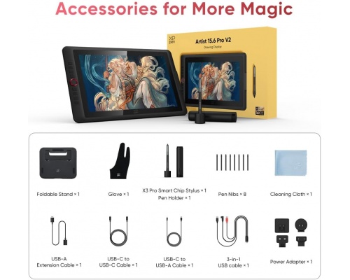 XP-Pen Artist Display 15.6 Pro V2