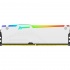 Kingston Fury Beast White RGB EXPO 16GB DDR5 RAM με Ταχύτητα 6800 για Desktop