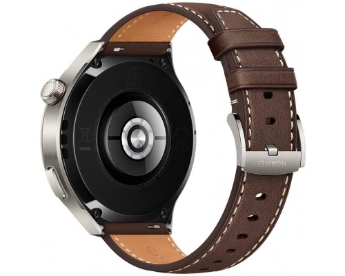 Huawei Watch 4 Pro Stainless Steel 48mm Αδιάβροχο με eSIM και Παλμογράφο (Dark Brown)